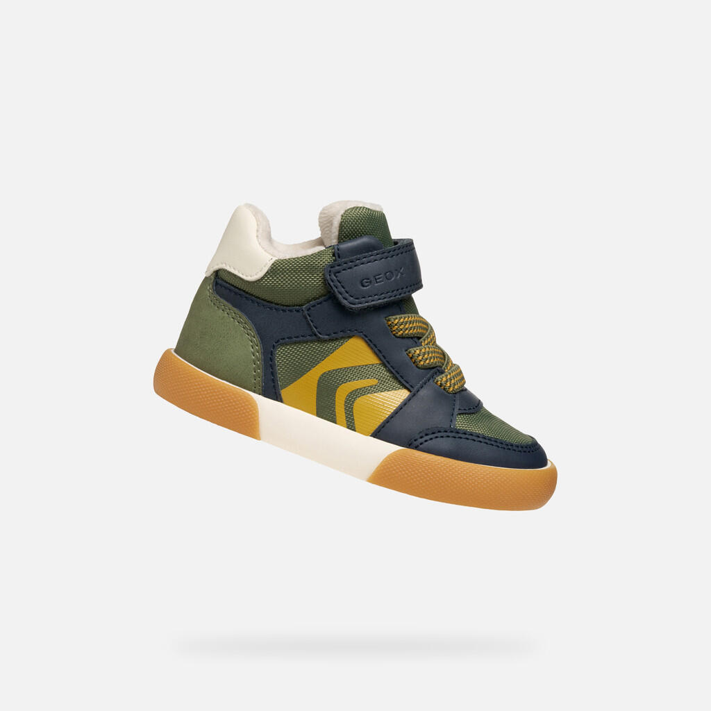 Buty GEOX B GISLI BOY Zielony