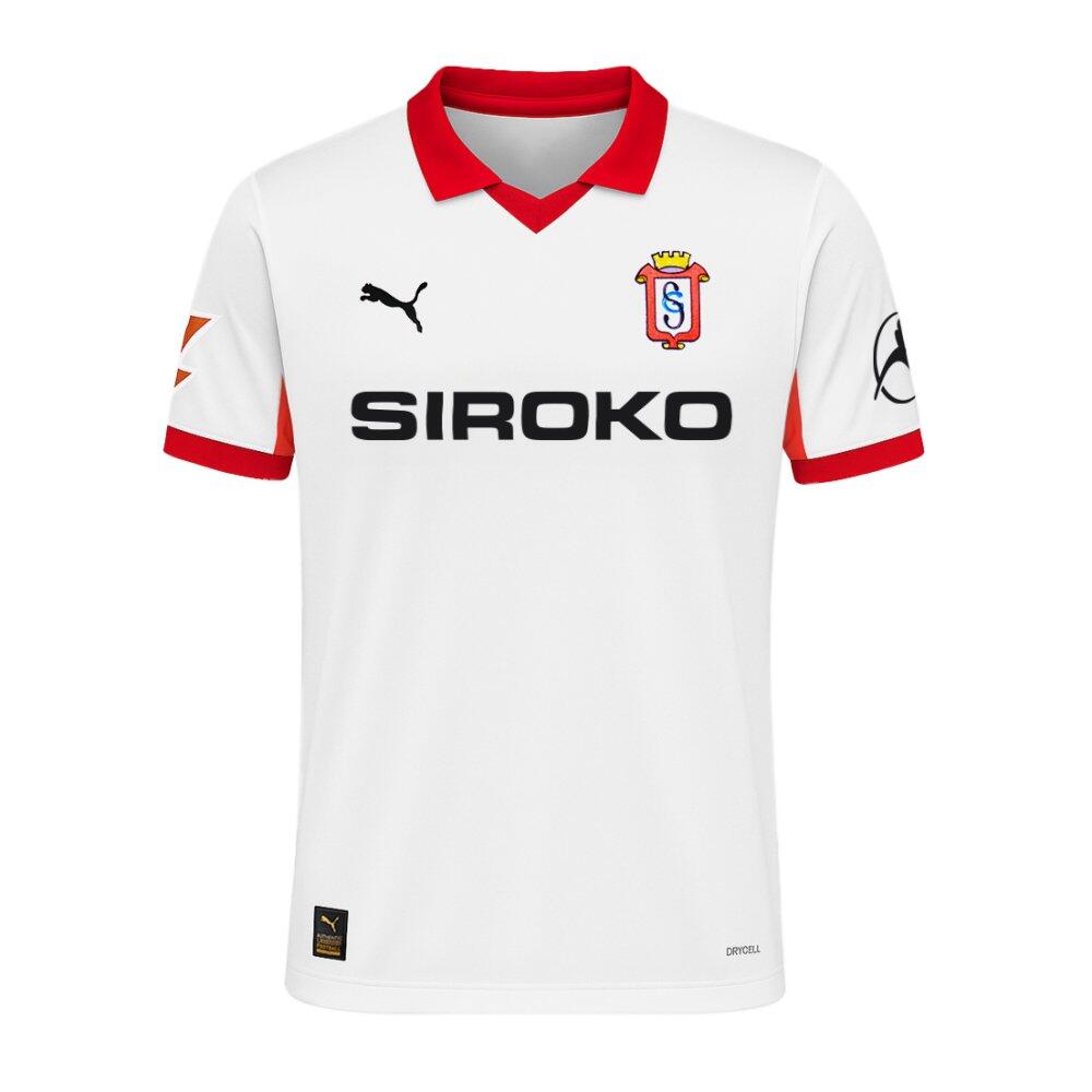 Oficjalna koszulka piłkarska Puma dla dorosłych Real Sporting de Gijón Footba