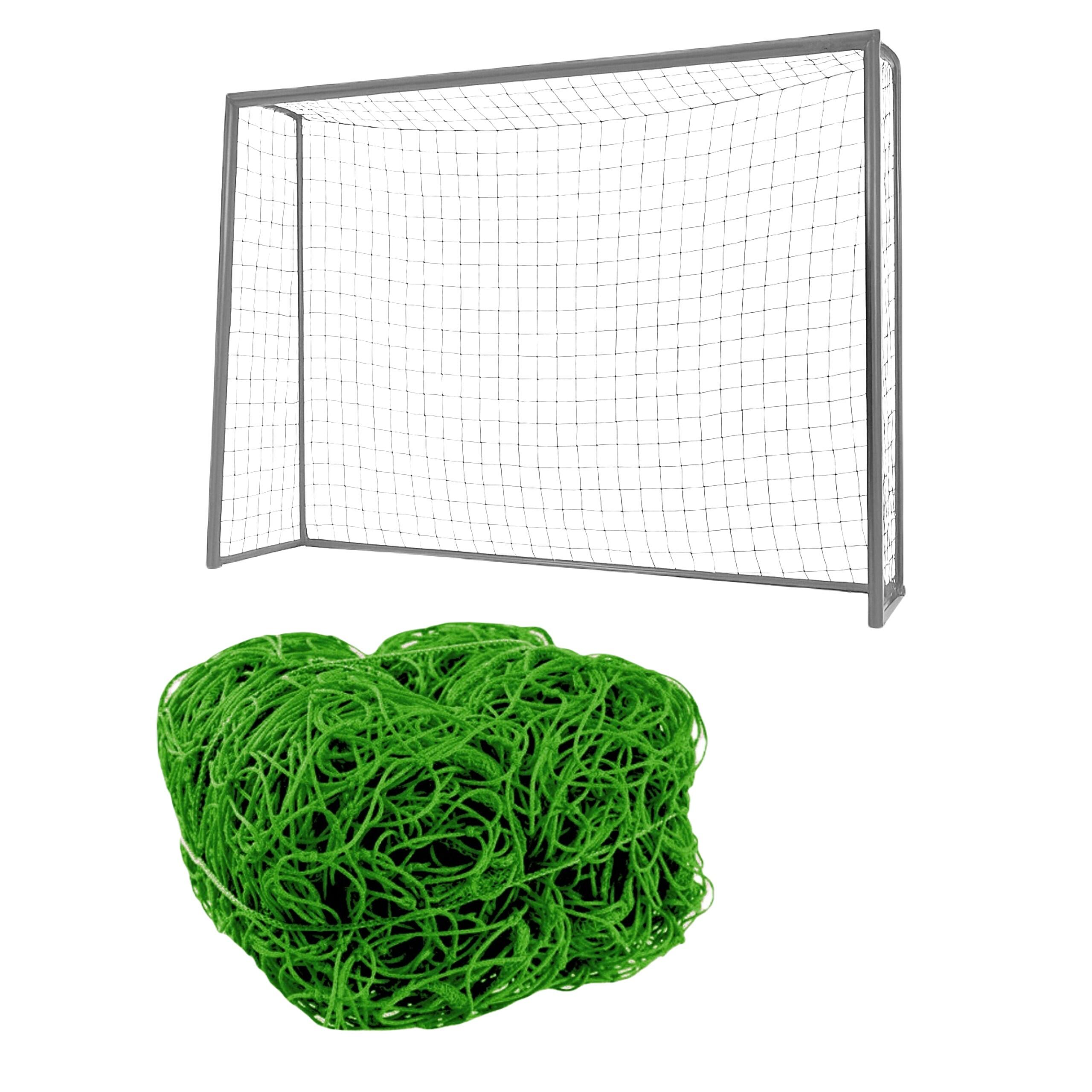 Фото - Захист для активного відпочинку Yakimasport Siatka do bramki piłkarskiej 3x2 m | grubość 3 mm | kolor zielony 