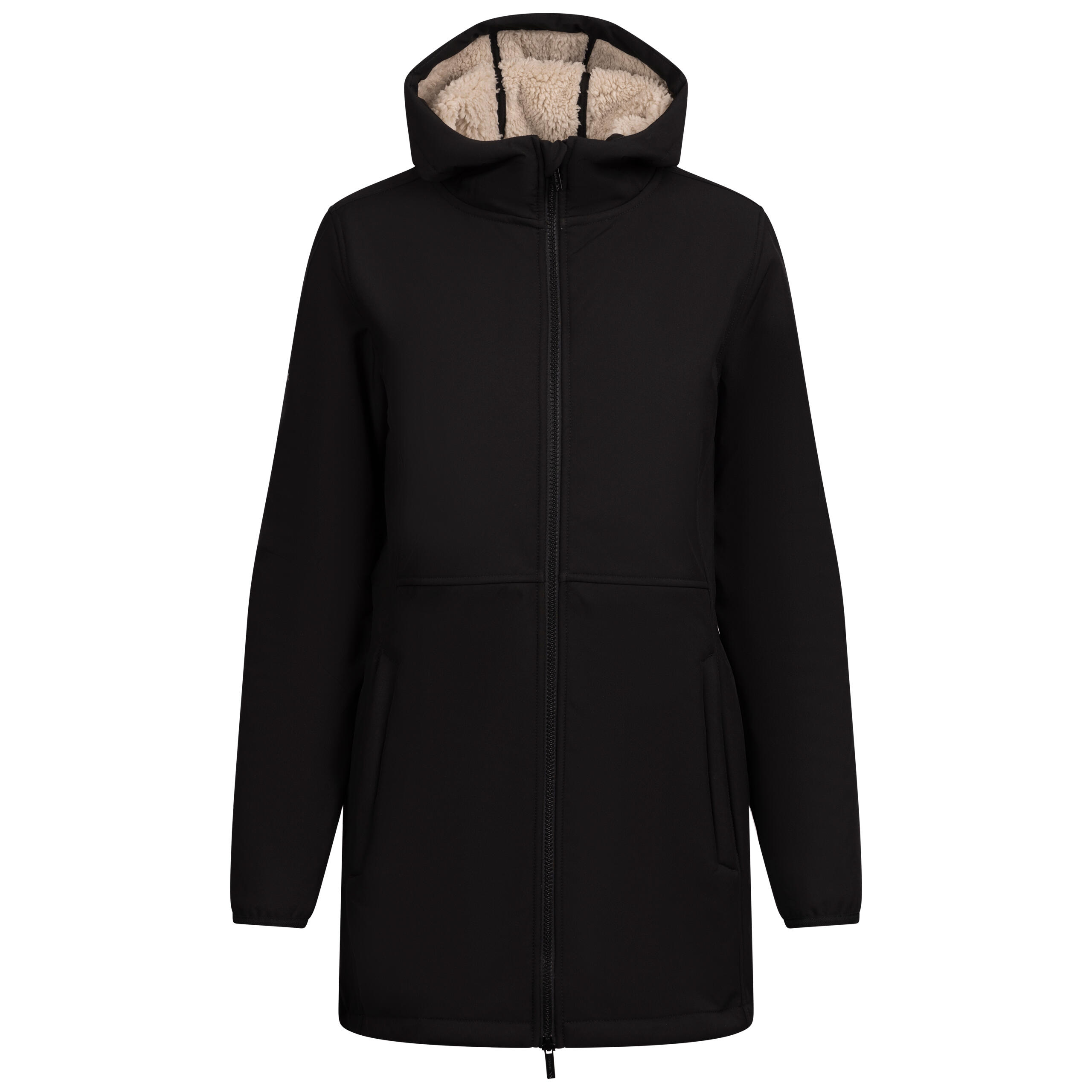 Trespass Sine - Damska kurtka typu softshell w kolorze czarnym