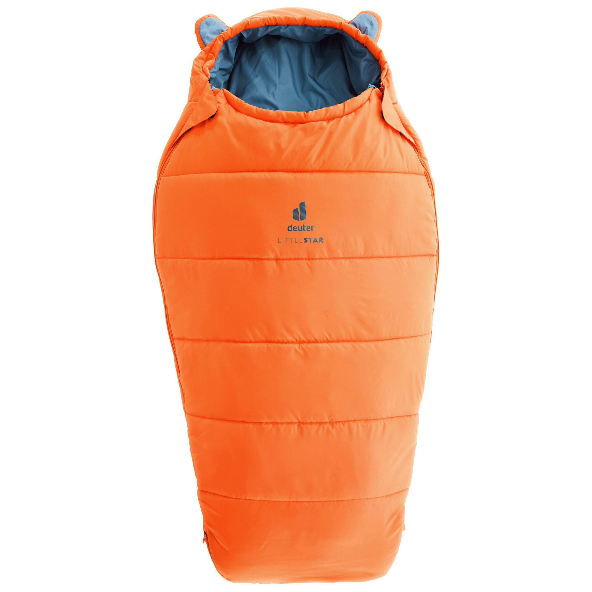Śpiwór dziecięcy Deuter Little Star (95 - 130 cm) - saffron/slateblue