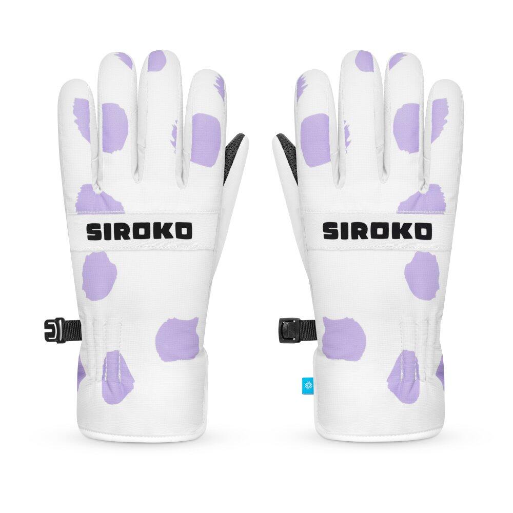 Dziecęce rękawice na snowboard i narty Sporty zimowe Siroko Doodle