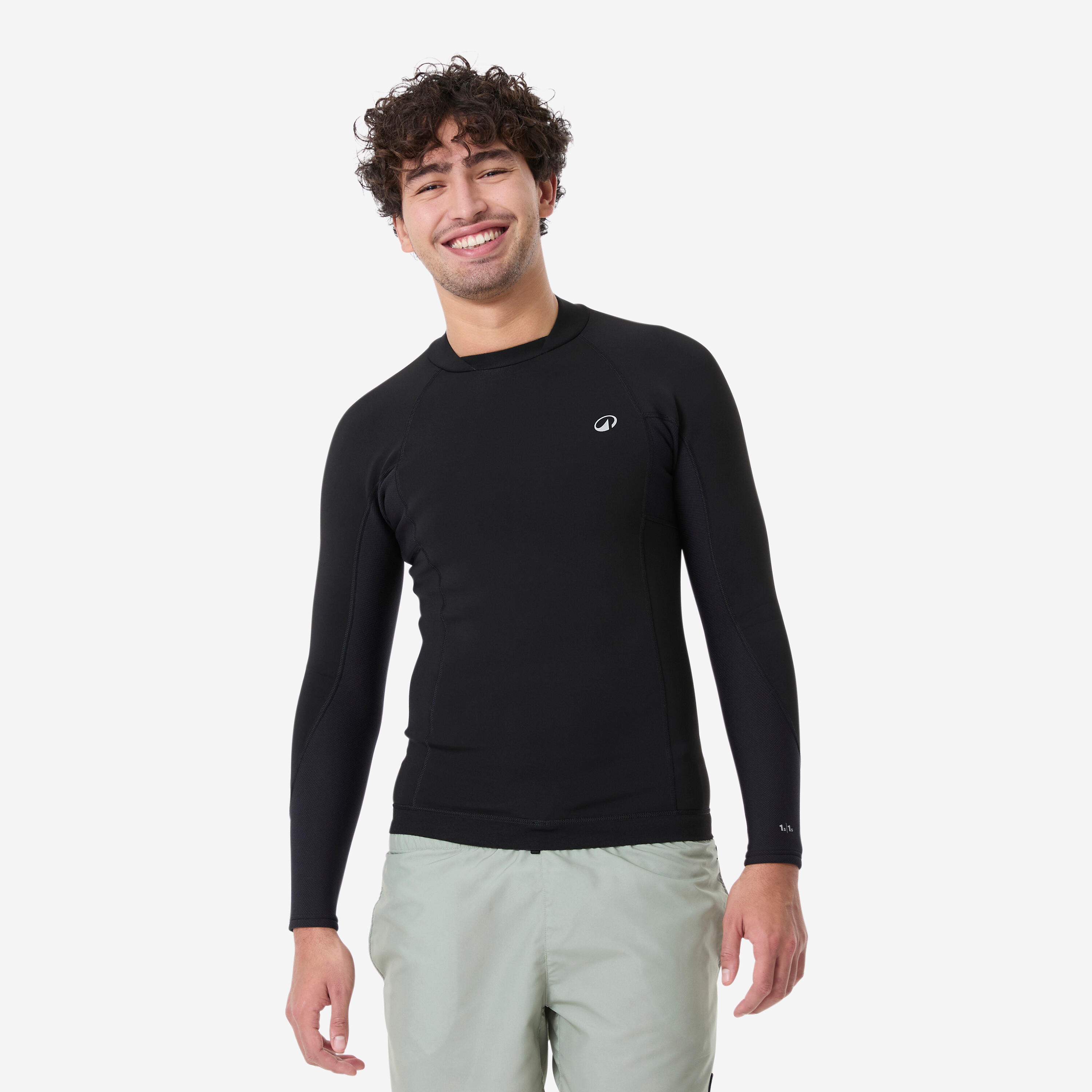 Top termiczny surfingowy męski Decathlon 900 długi rękaw z kauczuku 1,5 mm