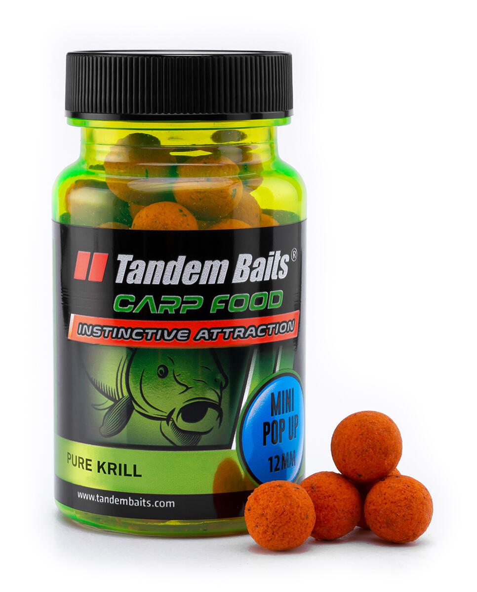 Mini kulki pływające Carp Food Perfection Pop-Up 12mm/30g Czysty Kryl
