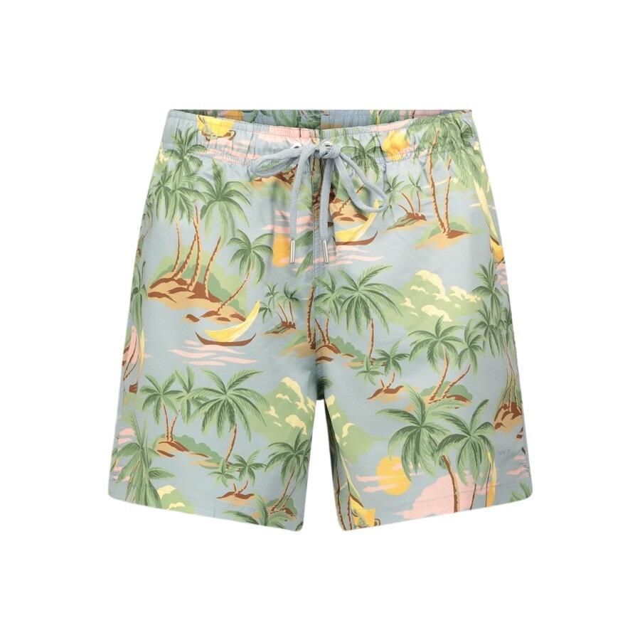 Szorty kąpielowe z nadrukiem Gant Hawaii