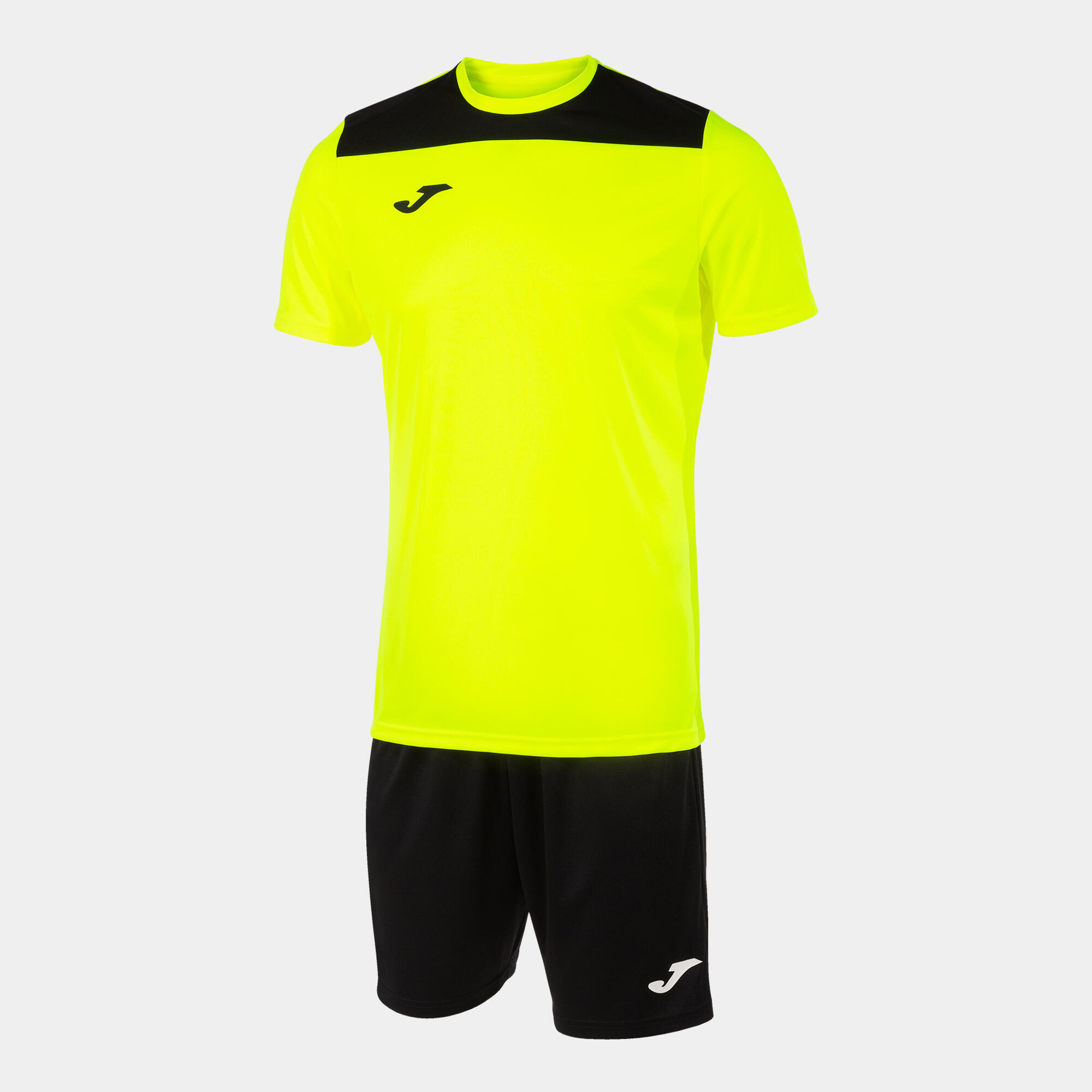 Komplet sportowy Joma Phoenix II Fluo żółty/czarny M