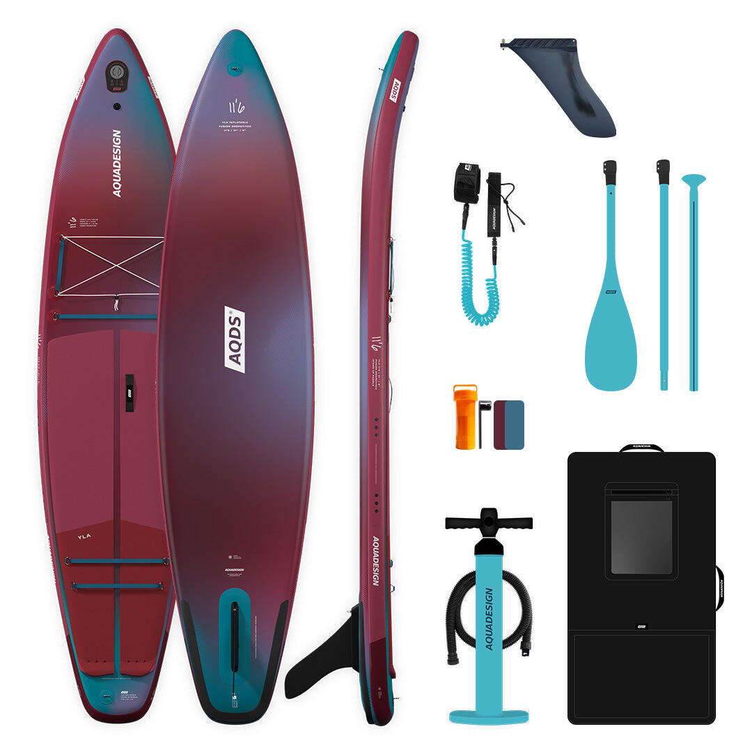Dmuchany zestaw turystyczny Stand Up Paddle – Yla 11'6