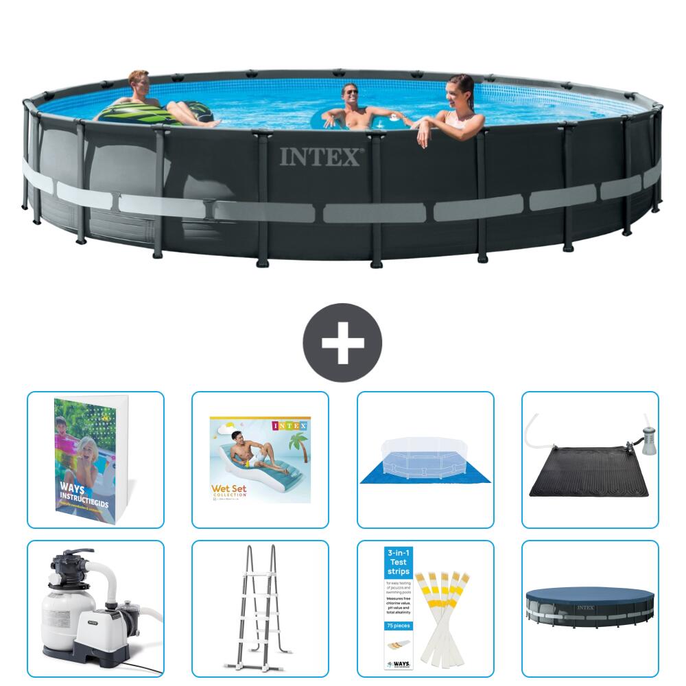 INTEX Basen Ultra XTR Okrągły - 610x122 cm - 9-częściowy S567