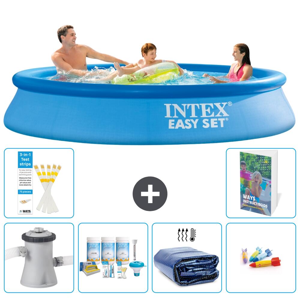 INTEX Basen Easy Set Okrągły - 305x61 cm - 7-częściowy S282