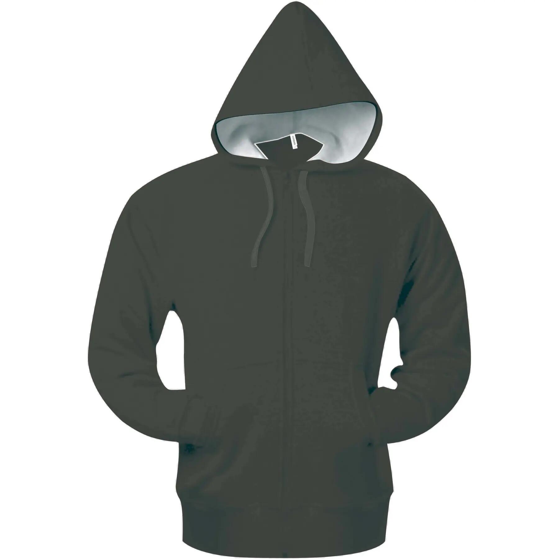 Bluza z kapturem z kieszeniami kangurkami Kariban
