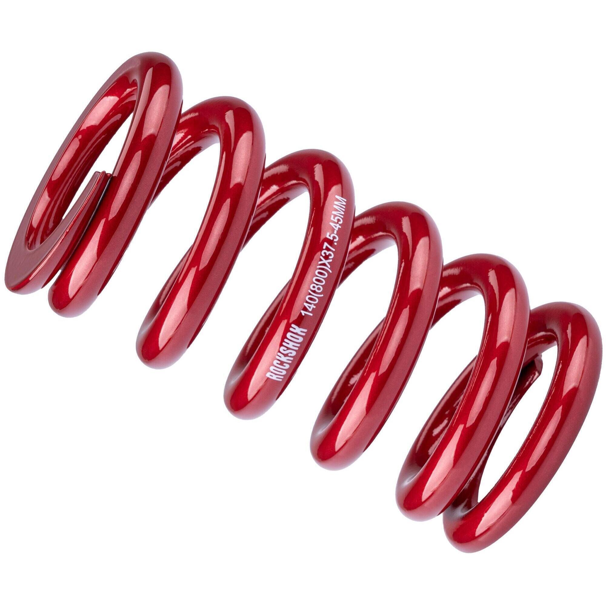 Sprężyna ROCKSHOX 37 5–45 mm  114 mm  800 lb  electric red