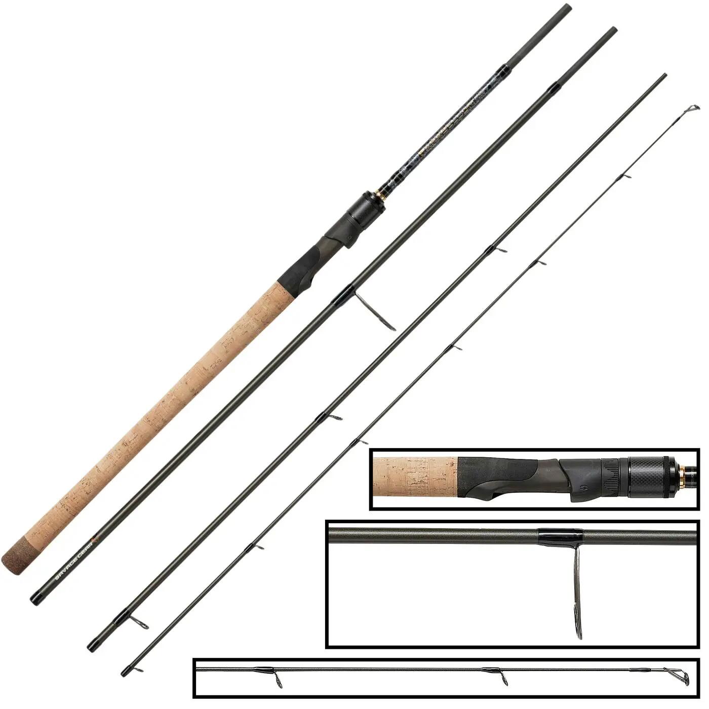 Wędka Savage Gear Parabellum Travel Silver
