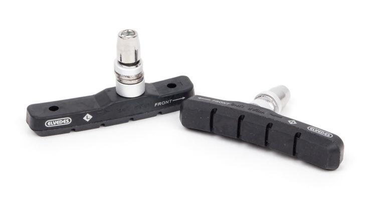 Klocki hamulcowe Elvedes V‑brake 72 mm, 100 par, asymetryczne