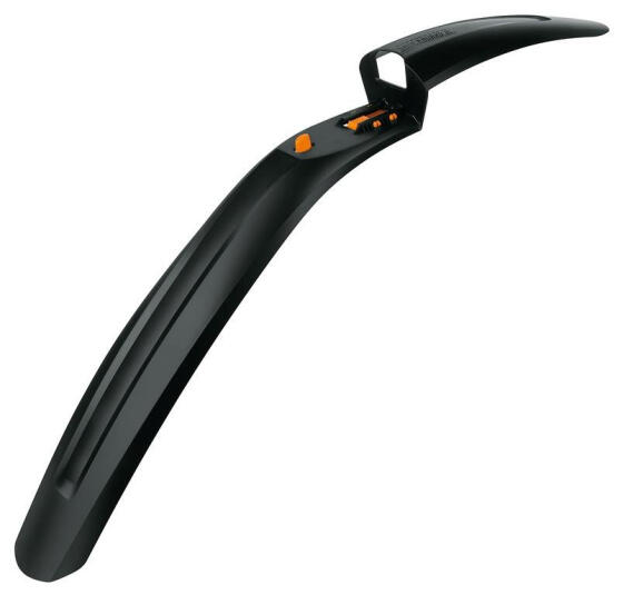 Błotnik V 26/29 Shockboard Xl Zawieszany Pvc, Czarny