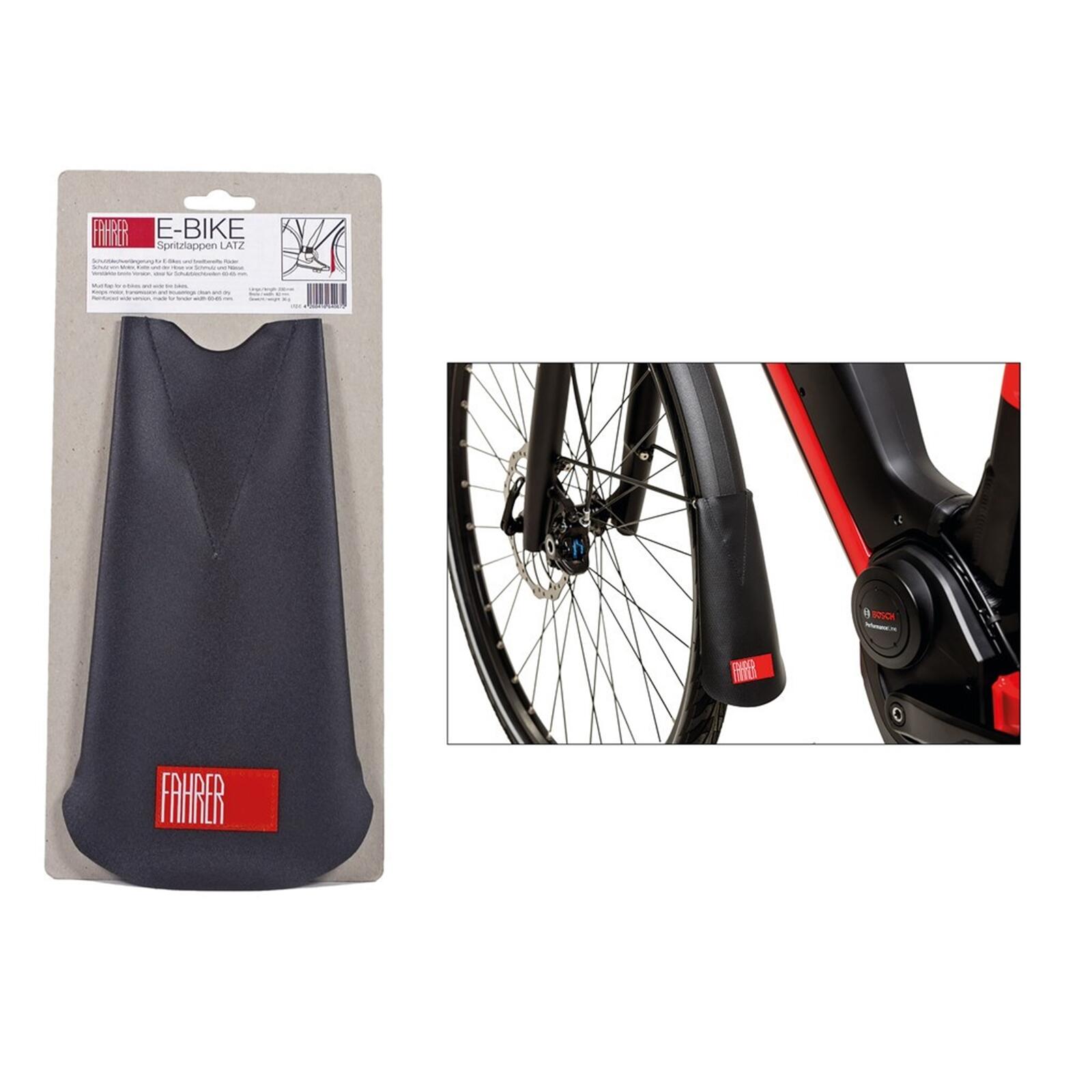 Zdjęcia - Części rowerowe FAHRER FAHRER błotnik LATZ do e-bike Czarny sans taille c4c641af-067b-4a7e-9910-08b0fcad7678c1