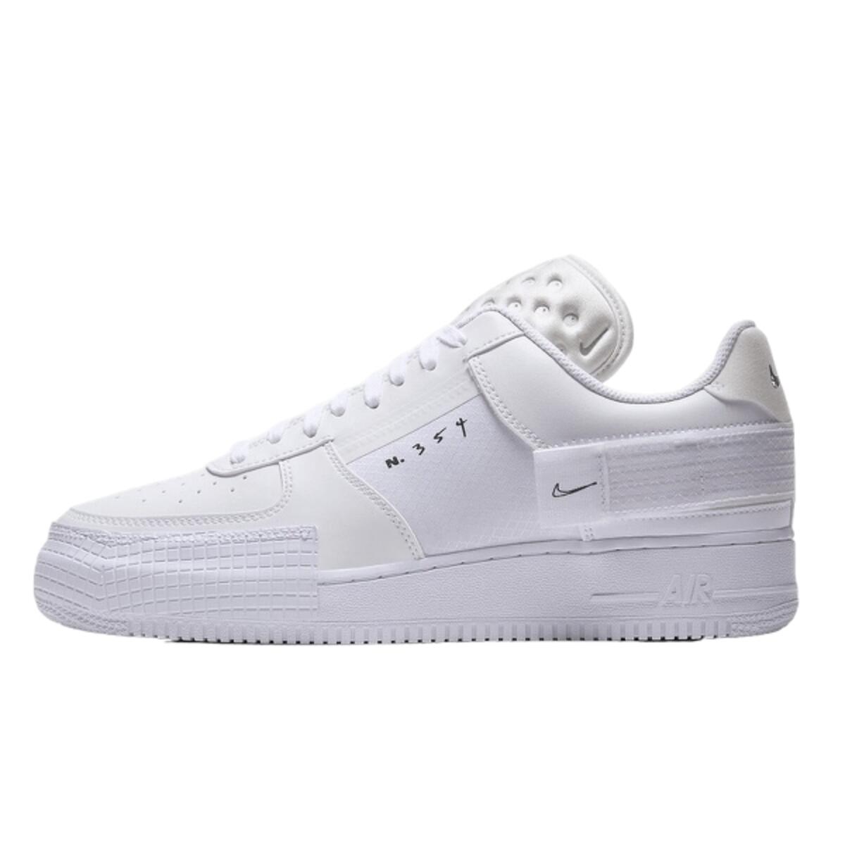 Buty do chodzenia dla dorosłych Air Force 1 Drop Type Triple White