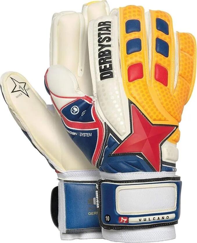 Derbystar Vulcano r19kawice bramkarskie 3 mm lateks - ergonomiczny krf3j