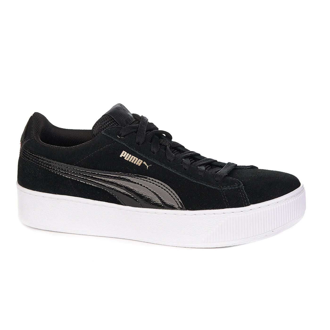 Puma Vikky Platform ZLN 0351 – Damskie sneakersy z zamszu czarne roz. 42