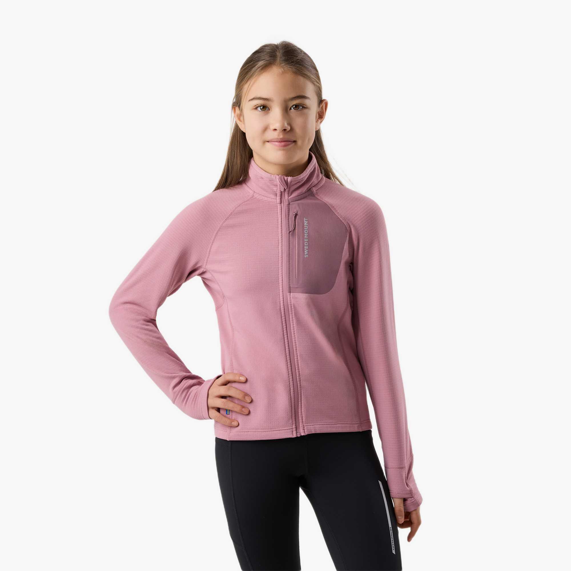 Bluza Polarowa Rozpinana Trening Dziecko Ultra Light Szybkoschnący