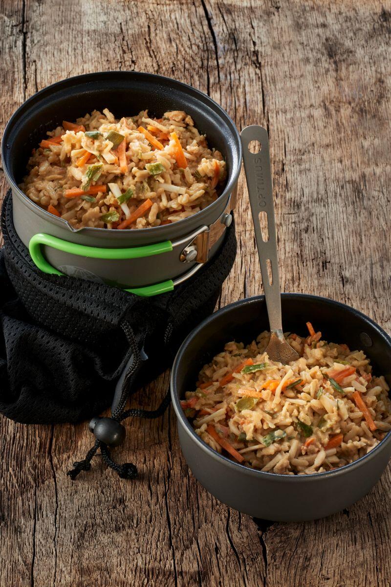 Żywność liofilizowana Trek'n Eat Risotto sojowe z bukietem warzyw