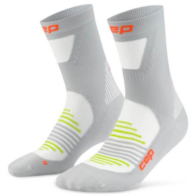 Męskie skarpety sportowe kompresyjne do połowy łydki PRO Run Ultralight CEP