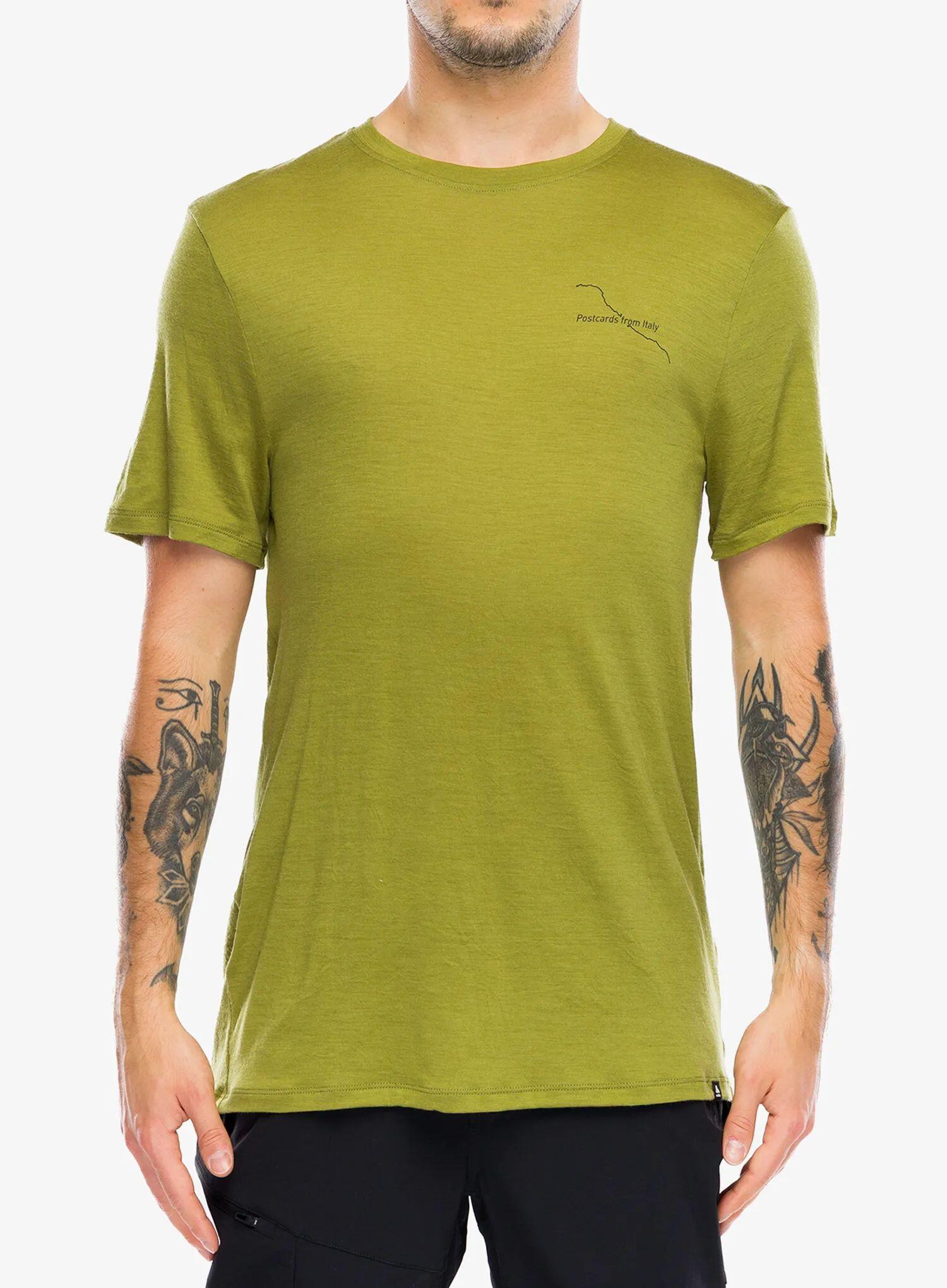Koszulka merino Odlo Merino 160 Postcards Crew Neck S/S