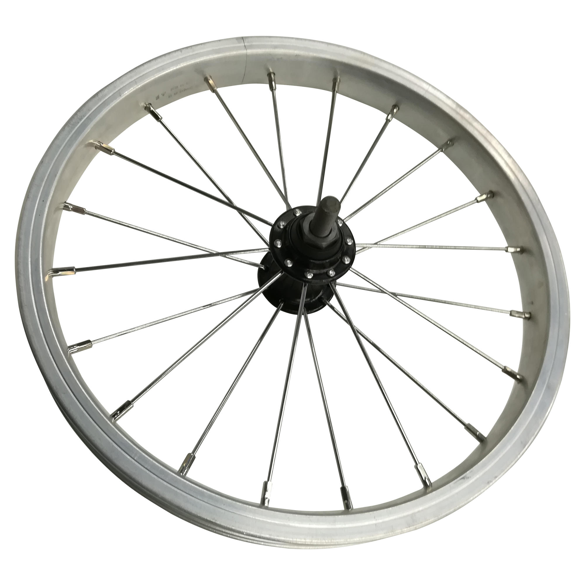 Koło do roweru składanego Btwin 14 przednie jednokomorowe do Tilt 500 XS