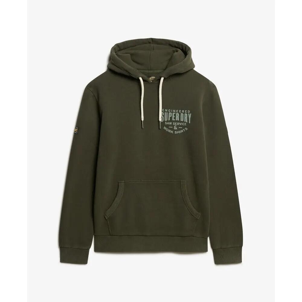 Bluza z kapturem Superdry Machined Goods Workwear