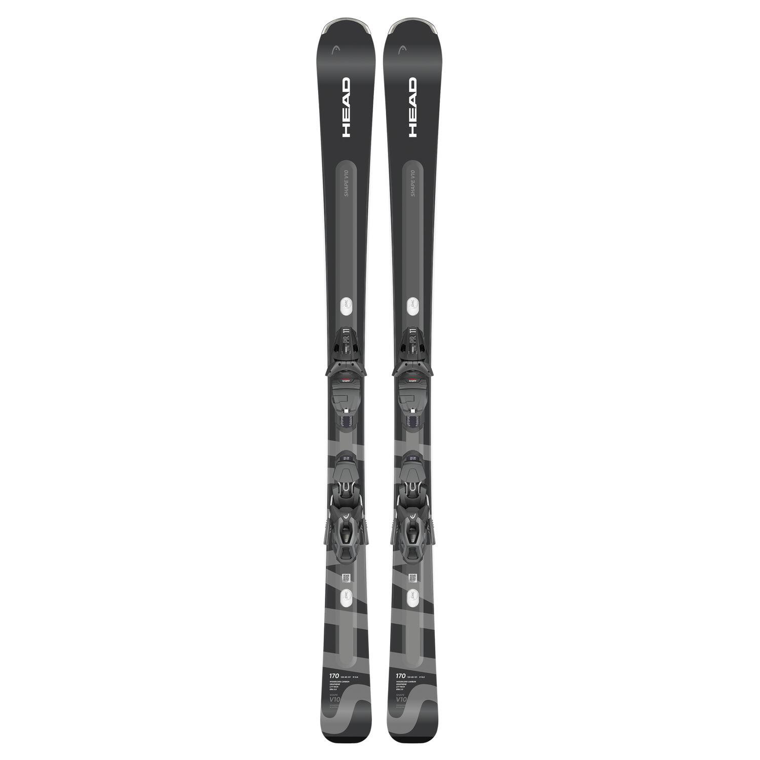 Narty HEAD Shape e-V10 + wiązania PR 11 GW 2026 170 cm