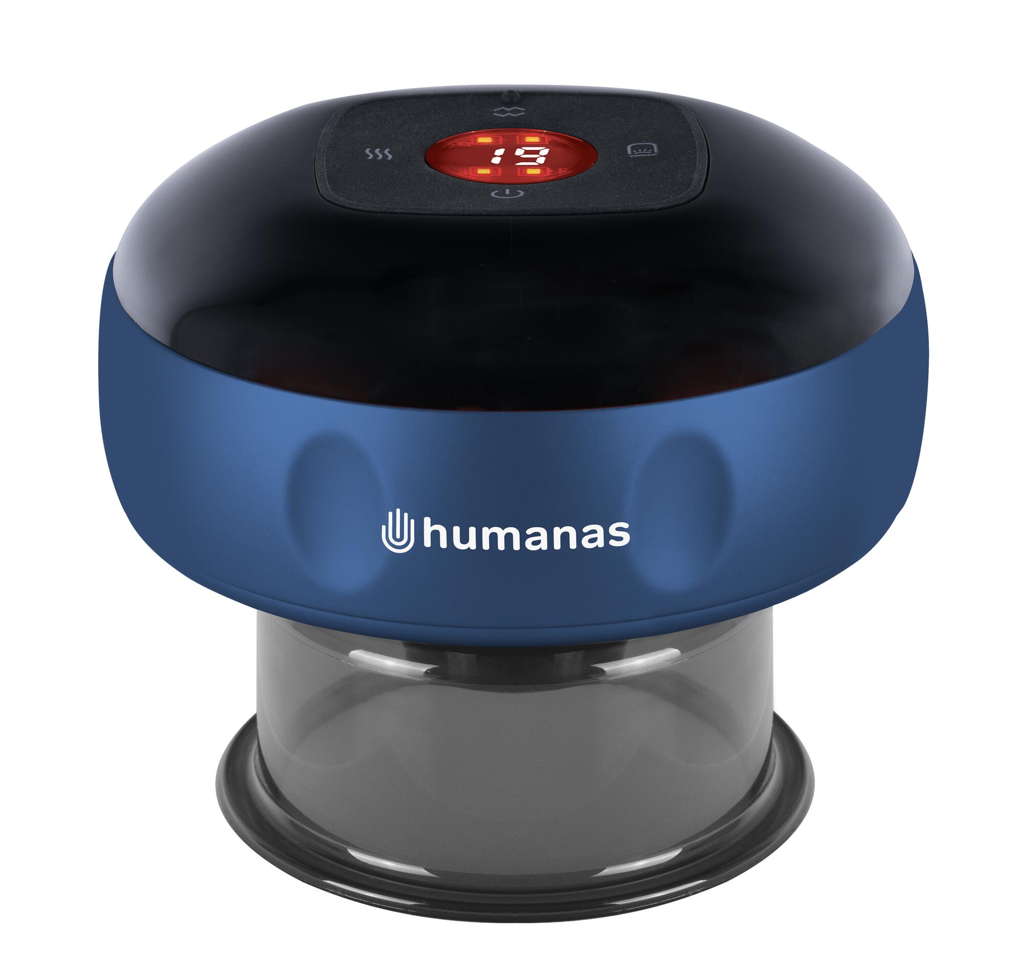 Bańka chińska elektroniczna Humanas BB01 Plus - niebieska