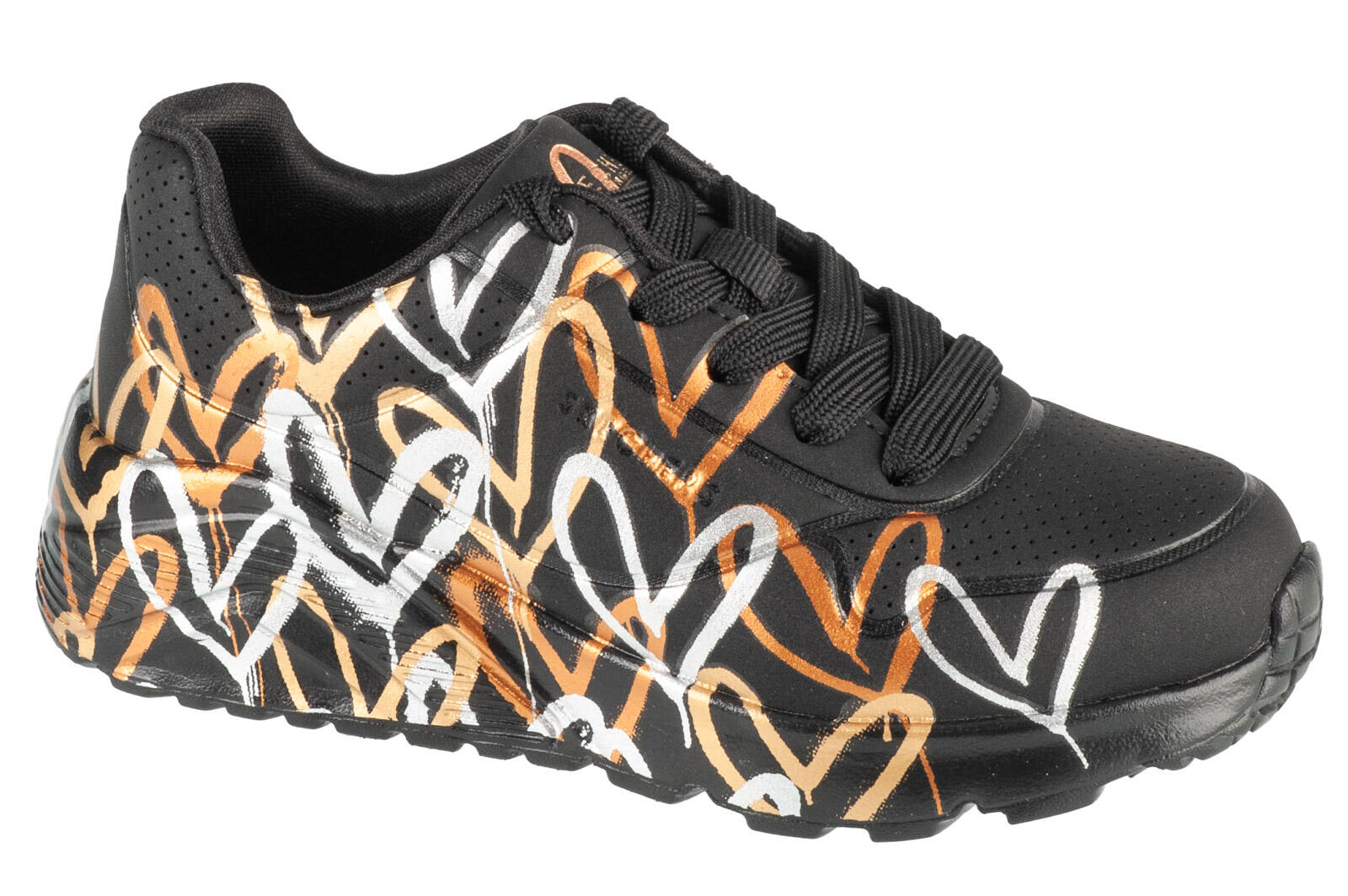 Buty sportowe Sneakersy dziewczęce, JGoldCrown: Uno Lite - Metallic