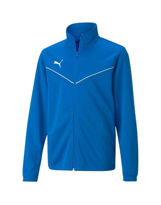 Bluza dla dzieci Puma teamRISE Training Poly Jacket Jr niebieska