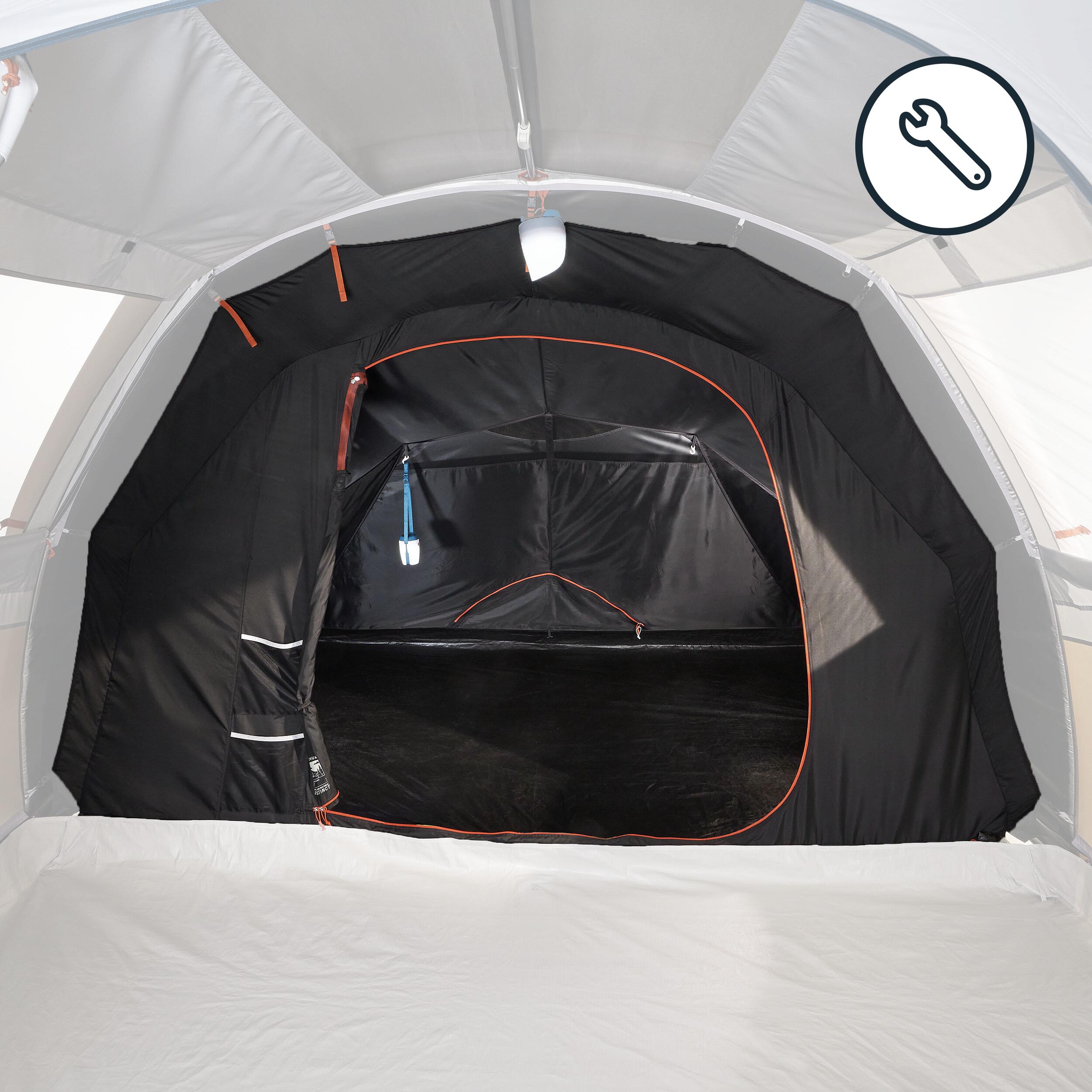 Sypialnia do namiotu Quechua Air Seconds 4.1 Fresh & Black