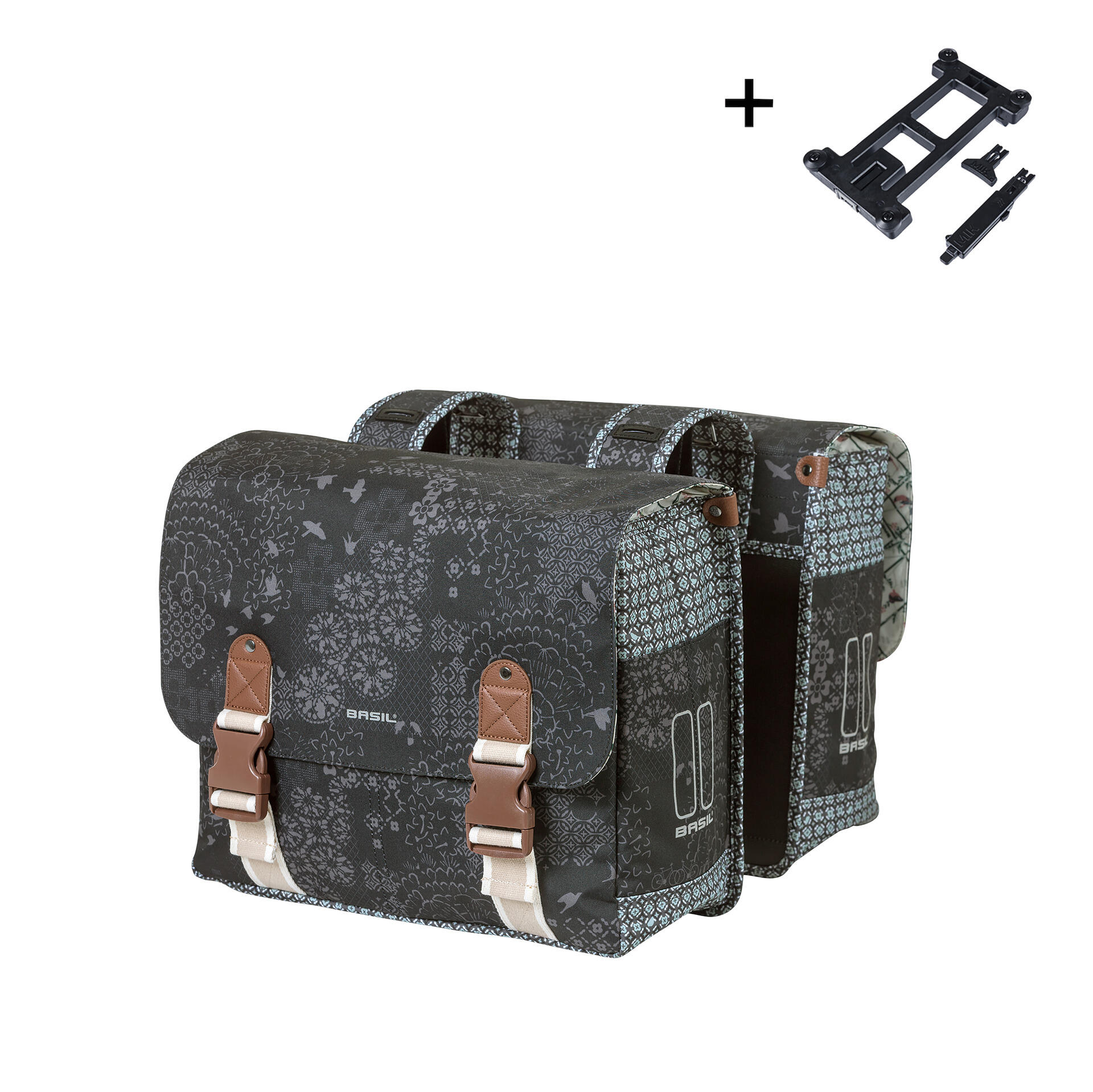 Podwójna torba „Bohème – Double Bag MIK 2.0”, kolor grafitowy