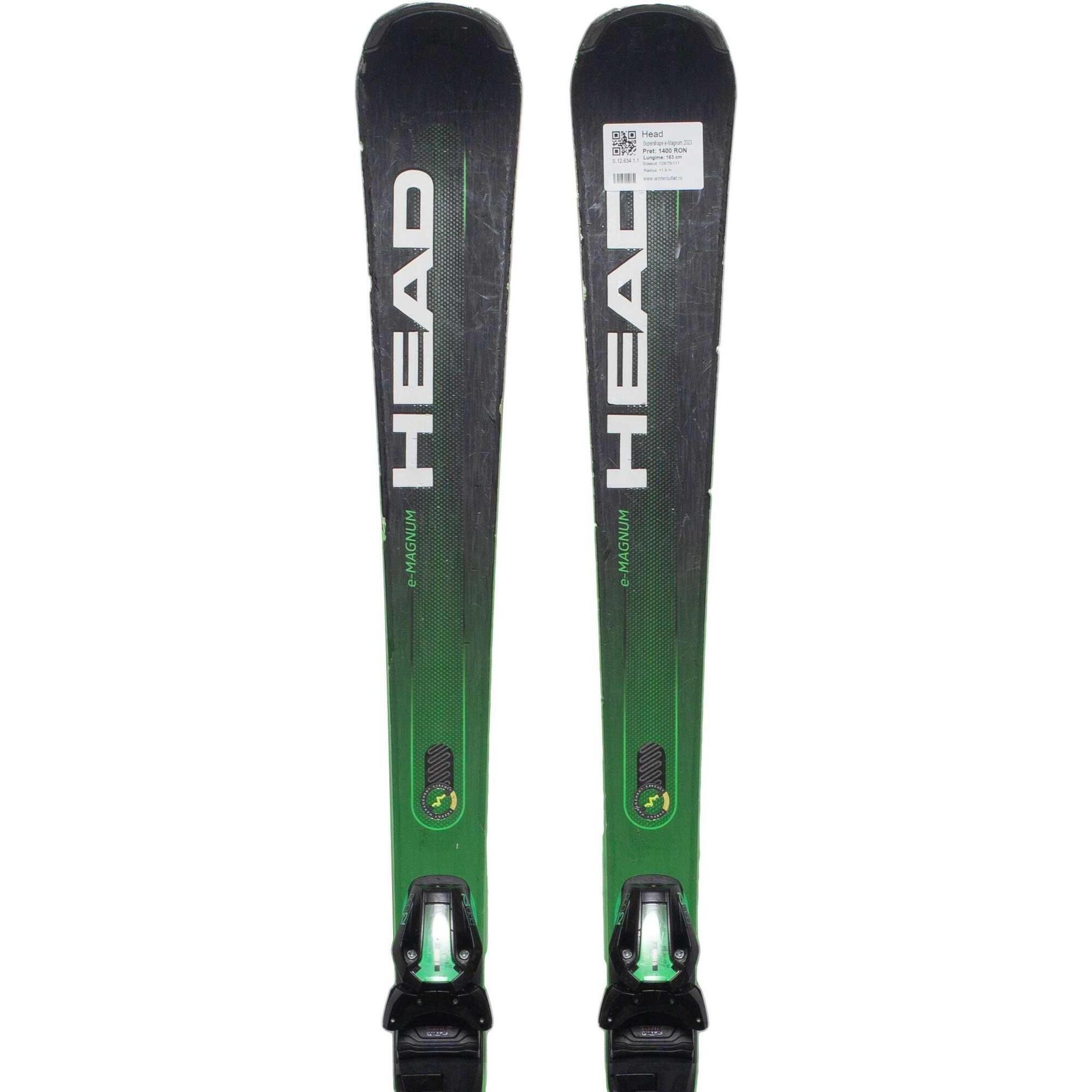 Second Life- Narty HEAD Supershape e-Magnum 2023 149 cm- Stan dobry