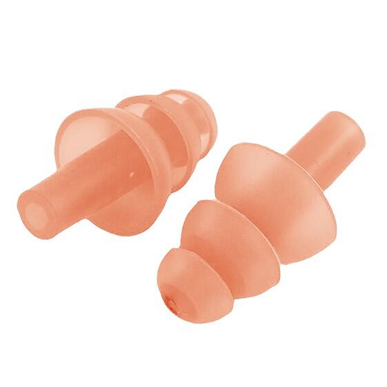 Zestaw zatyczek do uszu Silikon Silfix Orange