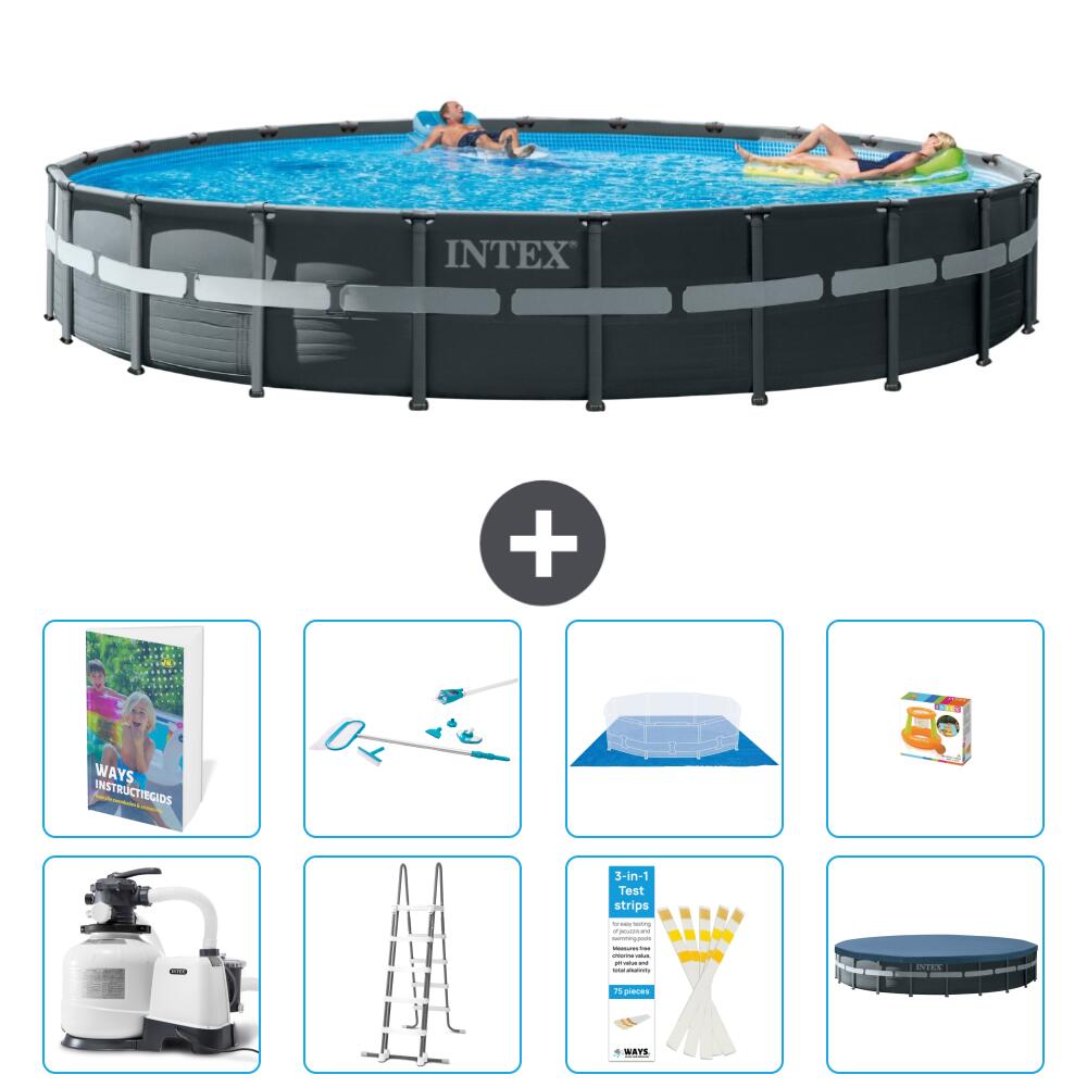 INTEX Basen Ultra XTR Okrągły - 732x132 cm - 9-częściowy S647
