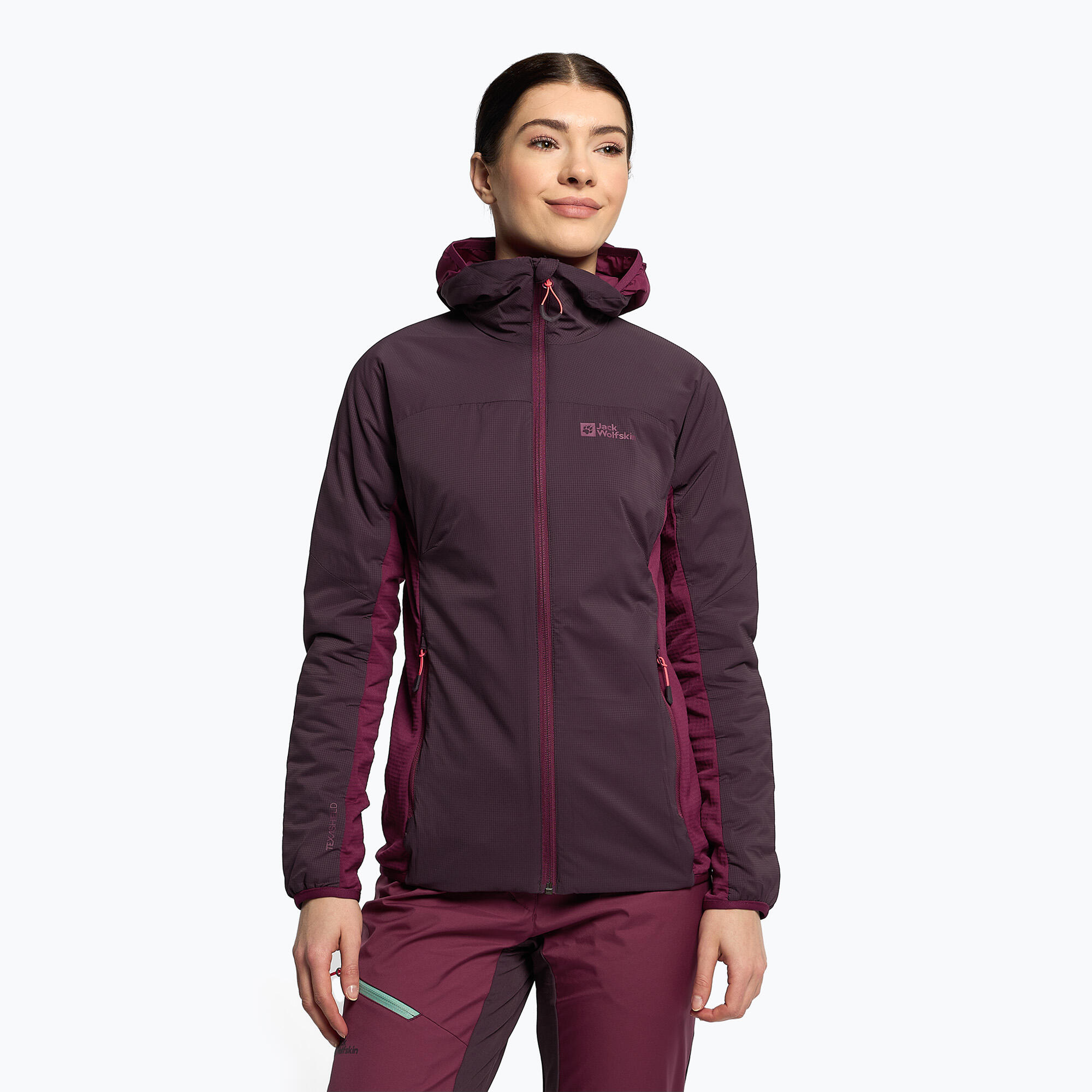 Kurtka skiturowa damska Jack Wolfskin Alpspitze Ins Hoody