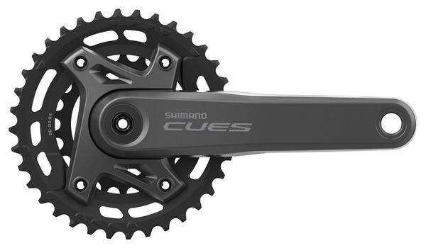 Podwójny mechanizm korbowy Shimano Cues FC-U6000-2B 9/10/11V