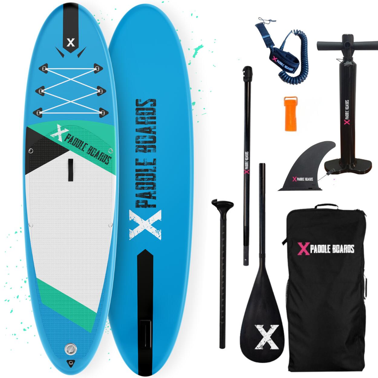 Zestaw Deska stand up paddle pompowana X1 - 305 x 82 x 15 cm