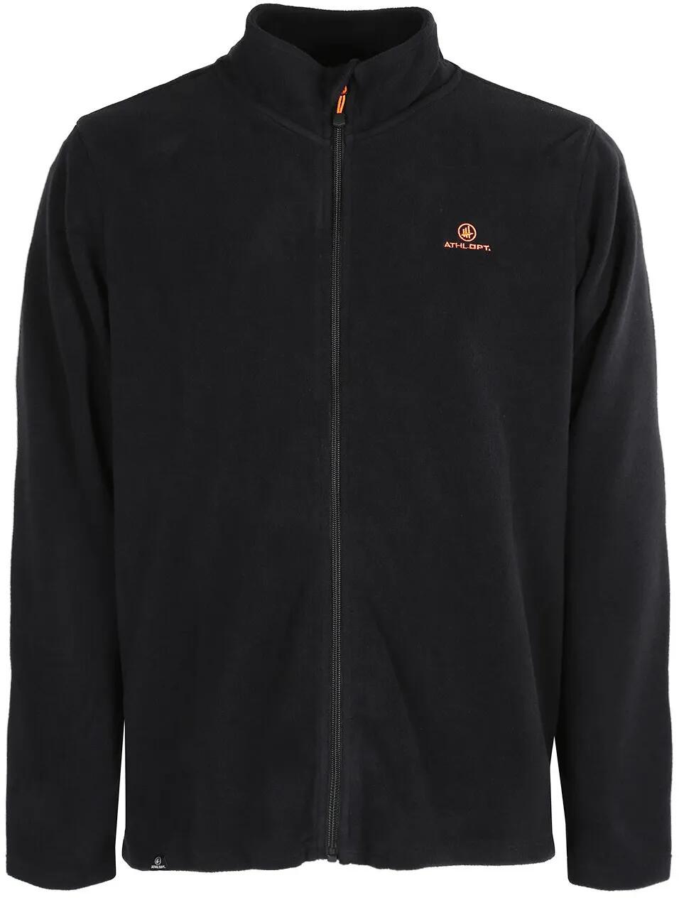 Męska bluza polarowa Athl. dpt Jurassic Micropolar Black