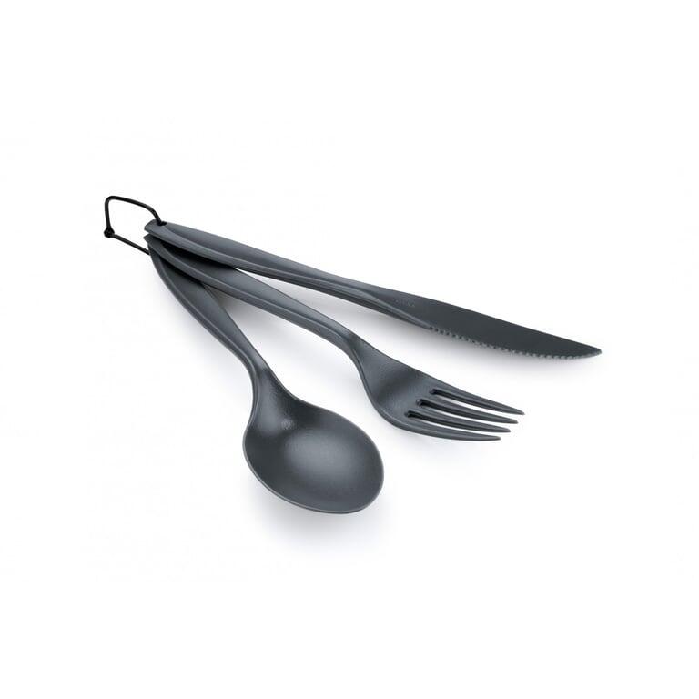 GSI Sztućce 3 PC RING CUTLERY SET-Czarny