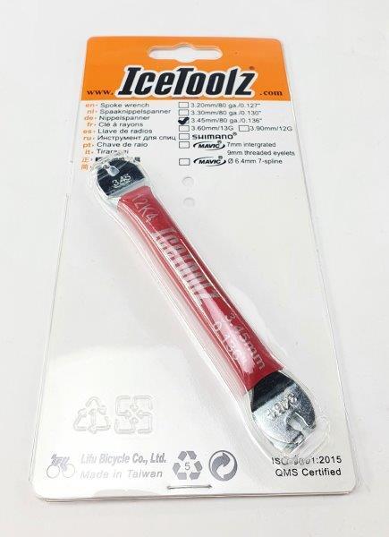 Klucz do nypli IceToolz 12K4 3,45 mm / 80ga / 0,136