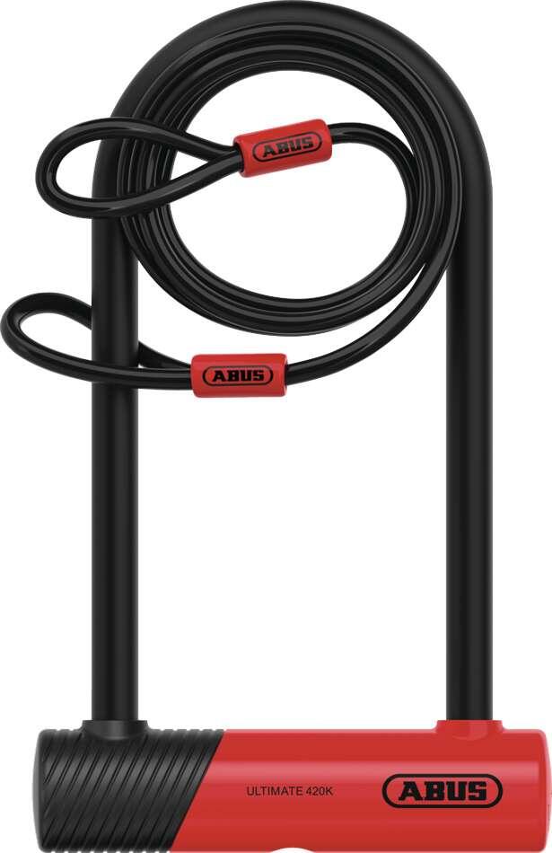 ABUS Ultimate 420K Zamek U 14 mm z uchwytem USH i Cobra 10 120