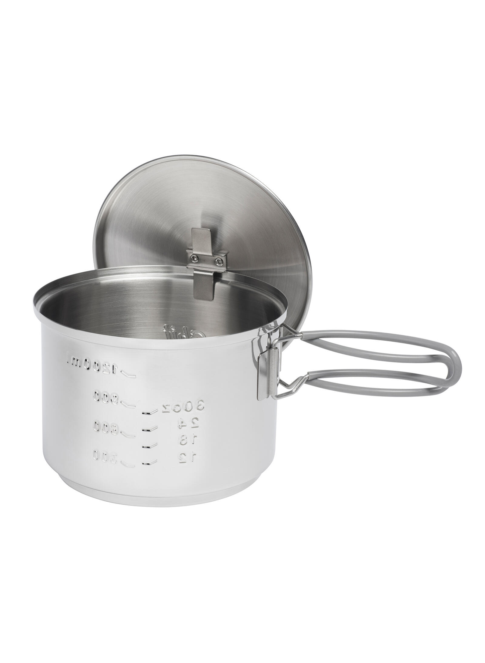 Zestaw do gotowania Esbit Cookset with Alcohol Burner 1500 ml - steel
