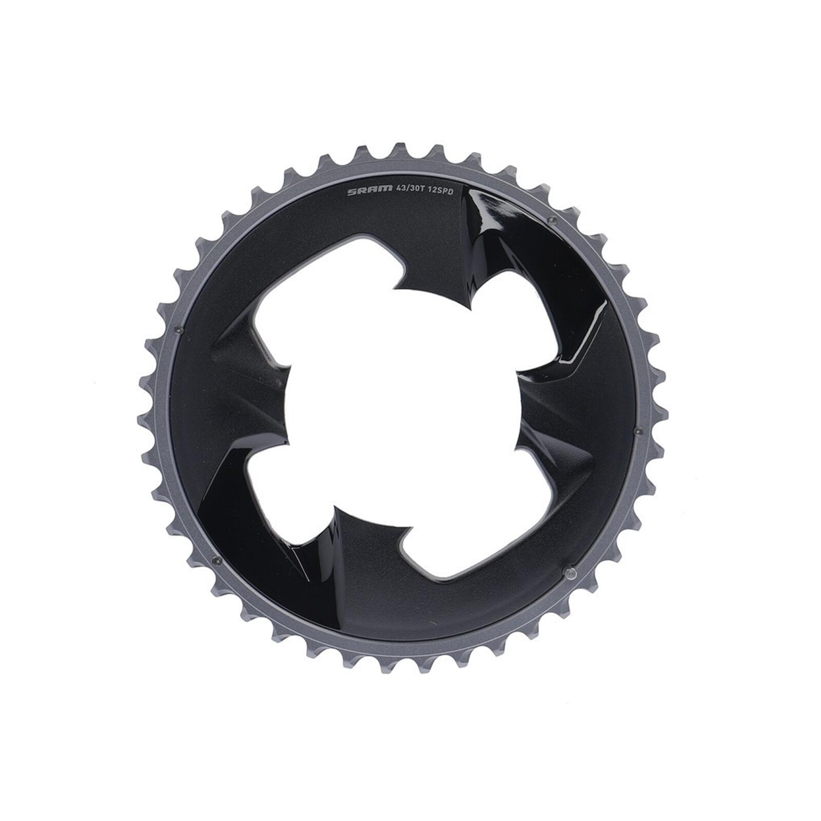 SRAM Force AXS Wide tarcza 43T 4-otworowa 94 mm czarna