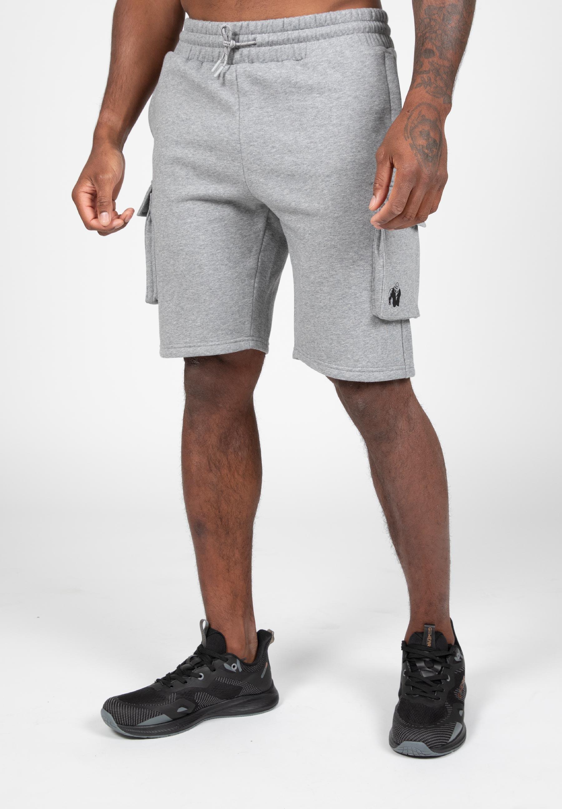 Hudson Cargo Sweat Szorty - Szary Melange