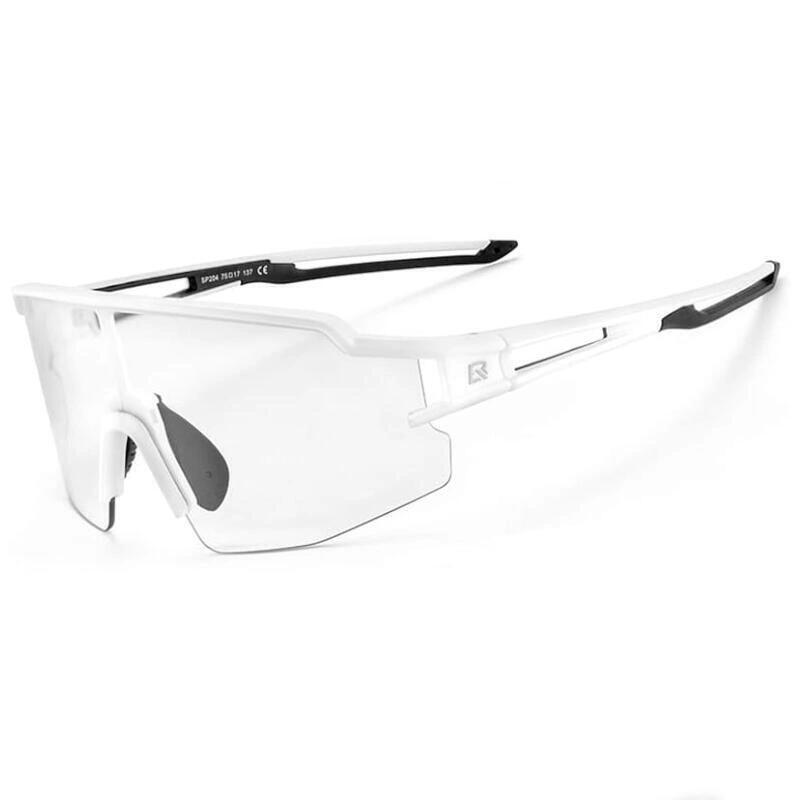 Rockbros 10172 okulary rowerowe fotochromowe UV400 - białe