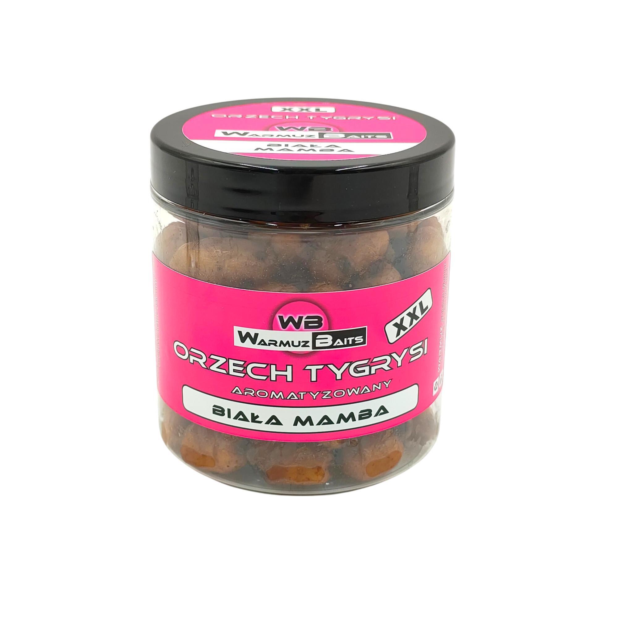Orzechy Tygrysie XXL przynętowe Warmuz Baits 250ml BIAŁA MAMBA