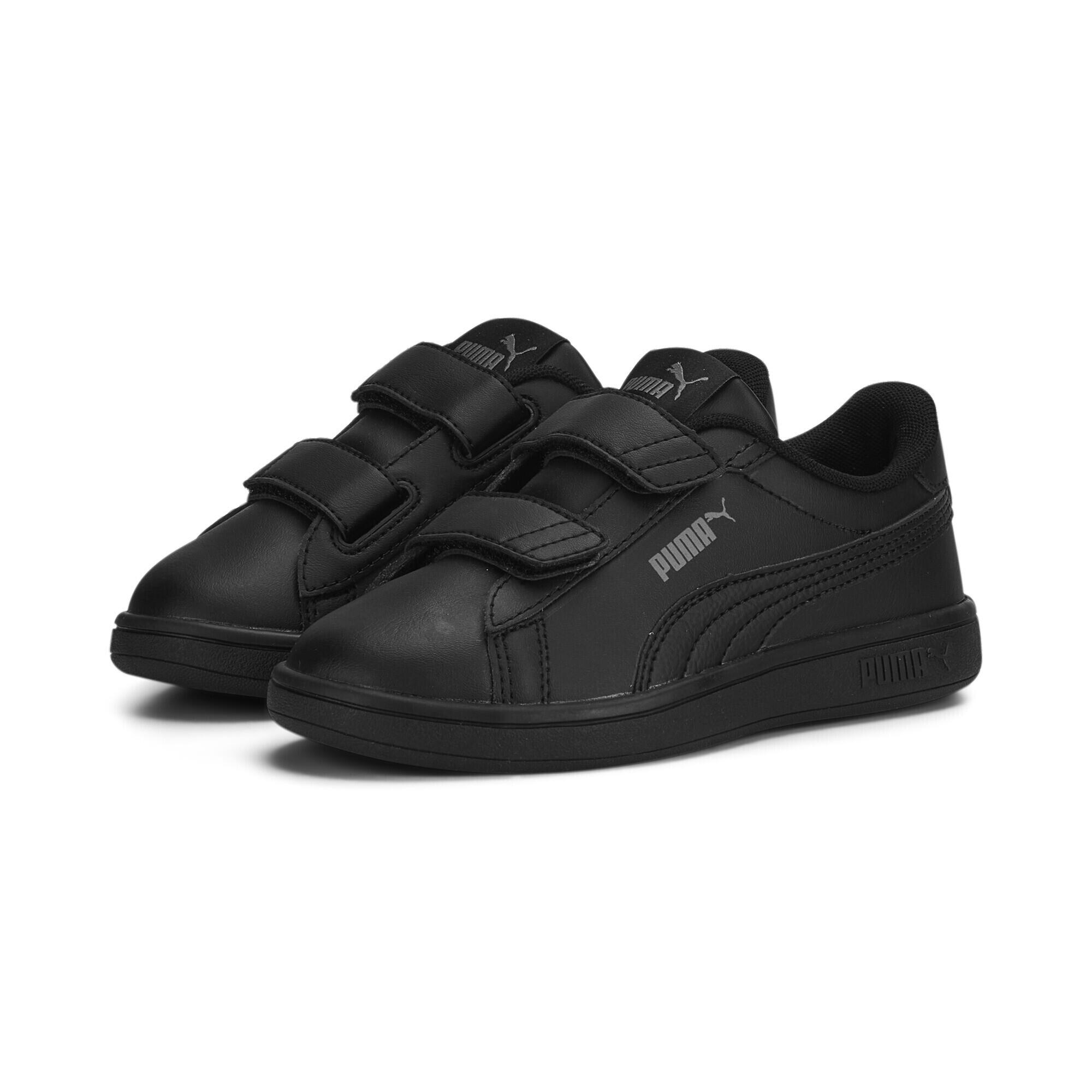 Dziecięce skórzane sneakersy Smash 3.0 V PUMA